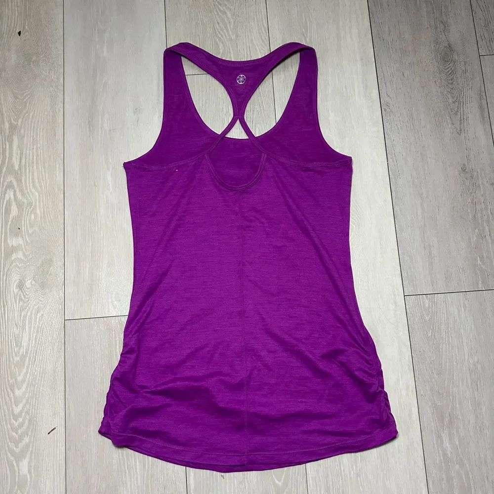 Small purple racerback GAIAM women's‎ workout casual tank